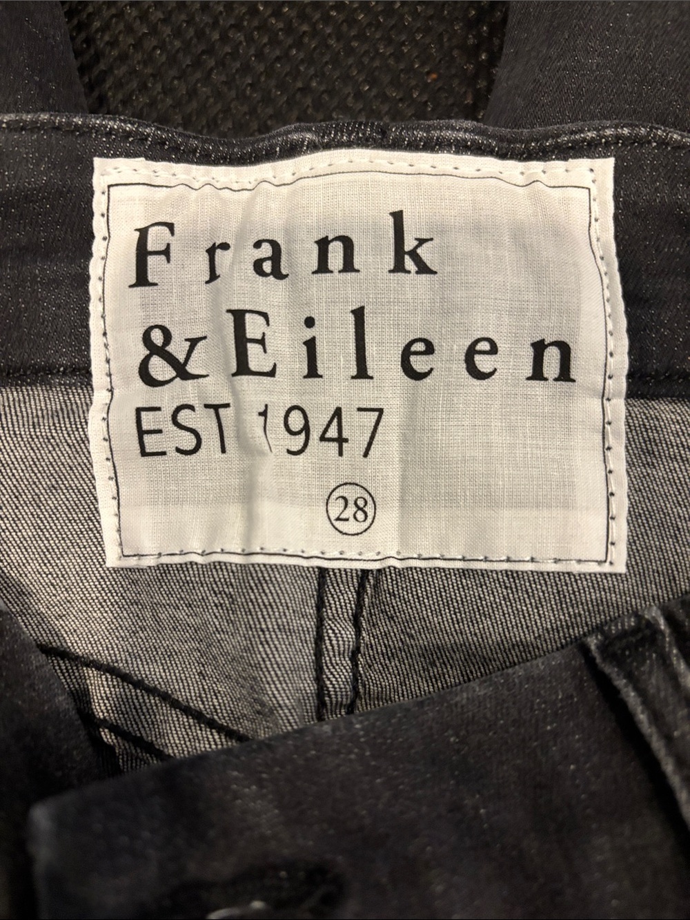 Frank & Eileen Women’s Black Jeans